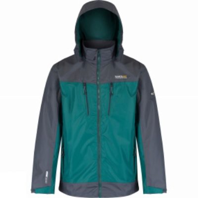 Regatta Mens Calderdale II Jacket Hunter Green / Seal Grey Regatta Mens Calderdale II Jacket Hunter Green / Seal Grey